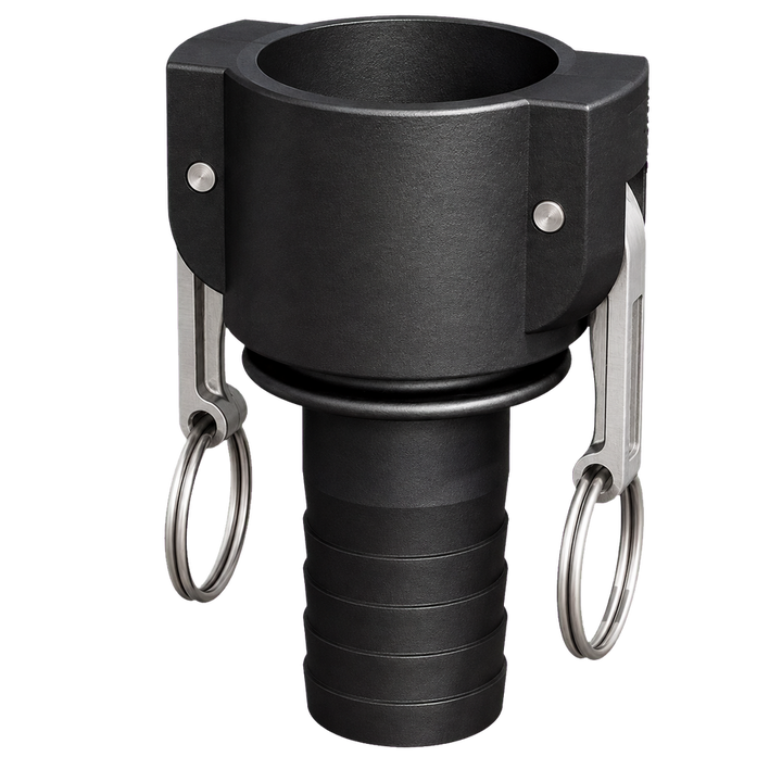 CPP 1½″ Female Camlock × 1½″ (38 mm) Hose Tail (Type C)
