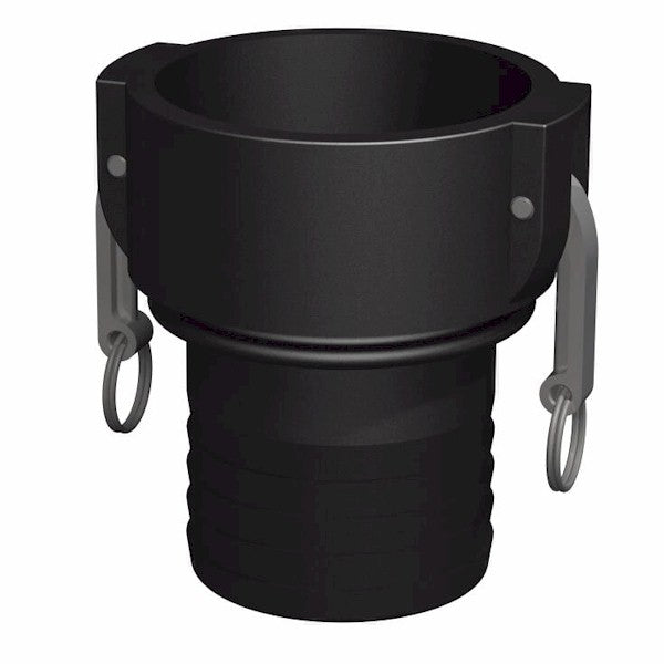 CPP 4″ Female Camlock × 4″ (100 mm) Hose Tail (Type C)