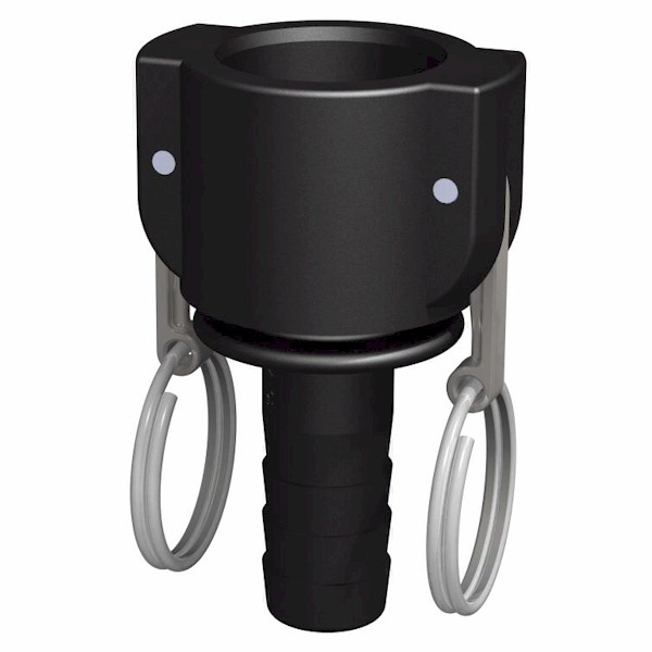 CPP ¾″ Female Camlock × ¾″ (19 mm) Hose Tail (Type C)