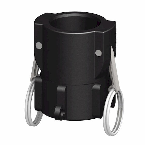 1″ Female Camlock × 1¼″ BSPP Female (Type D) - GF Polypropylene - CPP®