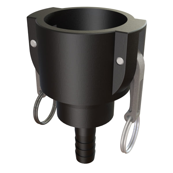 CPP 2″ Female Camlock Swivel × ¾″ (19 mm) Hose Tail (Type SC)