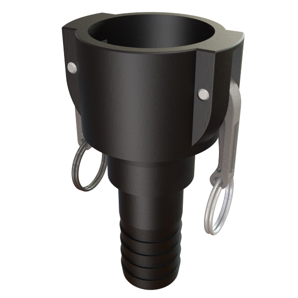 CPP 2″ Female Camlock Swivel × 1½″ (38 mm) Hose Tail (Type SC)