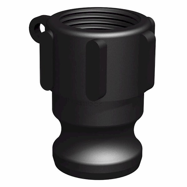 1″ Male Camlock × 1″ NPT Female (Type A) - GF Polypropylene - CPP®
