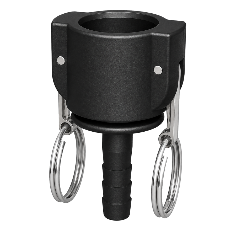 CPP ¾″ Female Camlock × ½″ (13 mm) Hose Tail (Type C)