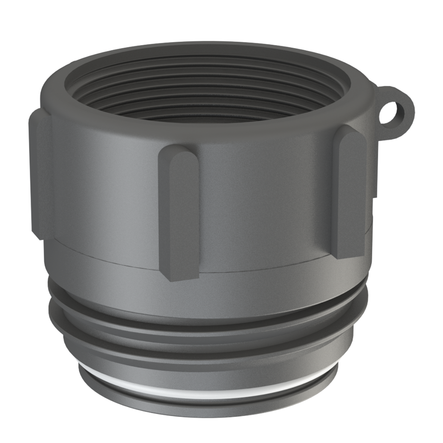 S70X6 male drum thread x 2'' BSP female G/P/P C/W o-ring