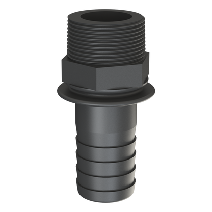 1½’’ BSPP hex. Male X 1½’’(38mm) hose tail G/P/P