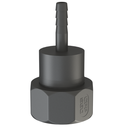 S60X6 female buttress X ½'' (12.5mm) hose tail C/w seal G/P/P