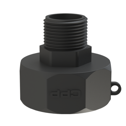 1'' BSP hex male adapter X S60X6 female buttress C/W seal G/P/P