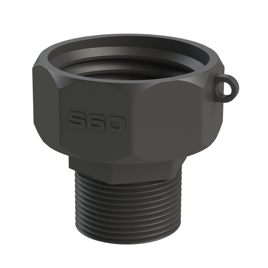 1¼'' BSP male X S60x6 female G/P/P