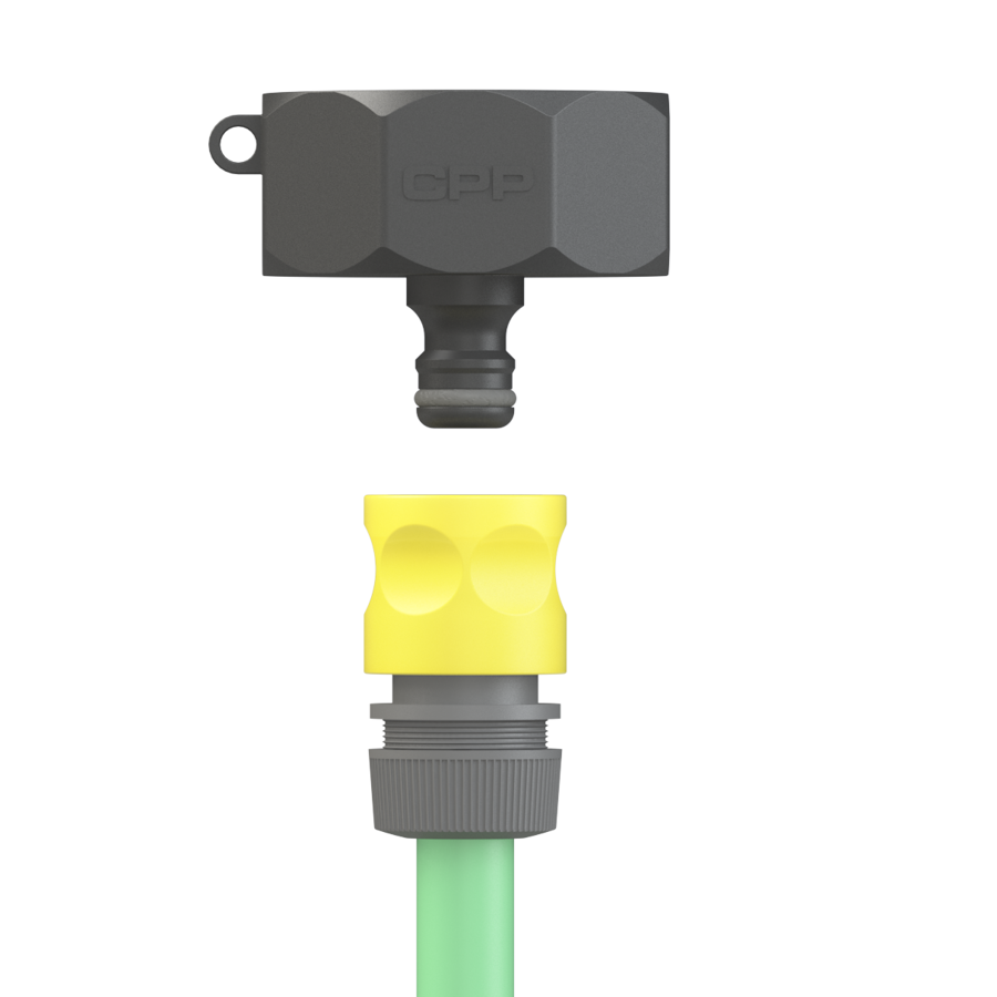 12.5mm (½'') Hozelock / Gardena (type) adapter x S60X6 female