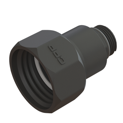 1'' Short BSP Hex Male x S60x6 Buttress Female,c/w o-ring