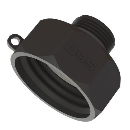 1’’ BSP short male / o-ring x S60X6 female buttress C/W seal, G/P/P